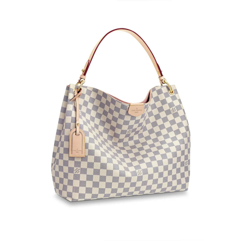 Replica Louis Vuitton Damier Azur Canvas Graceful Mm N42233