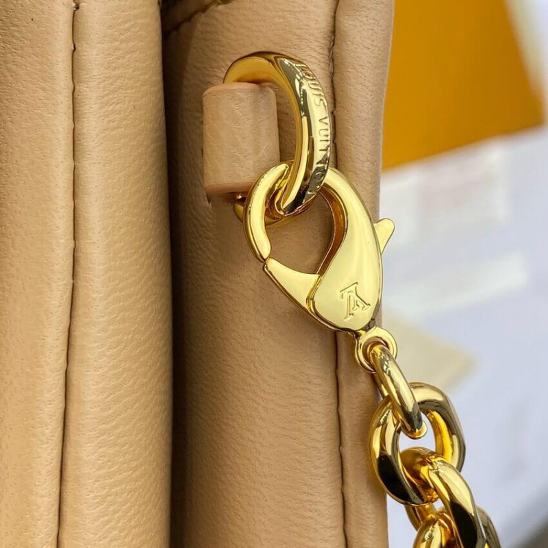 Replica Louis Vuitton Pochette Coussin M80818 Camel Brown