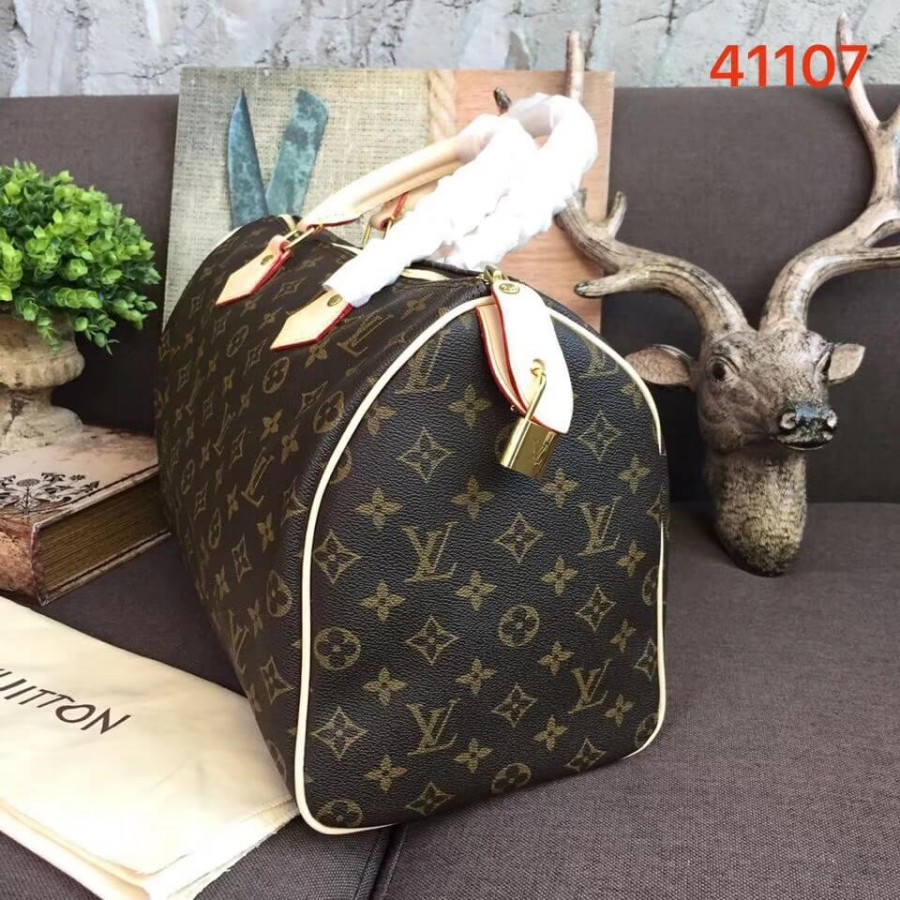Replica Louis Vuitton Monogram Canvas Speedy 35 M41107