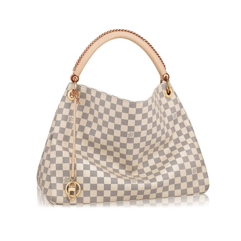 Replica Louis Vuitton Damier Azur Canvas Artsy Mm N41174