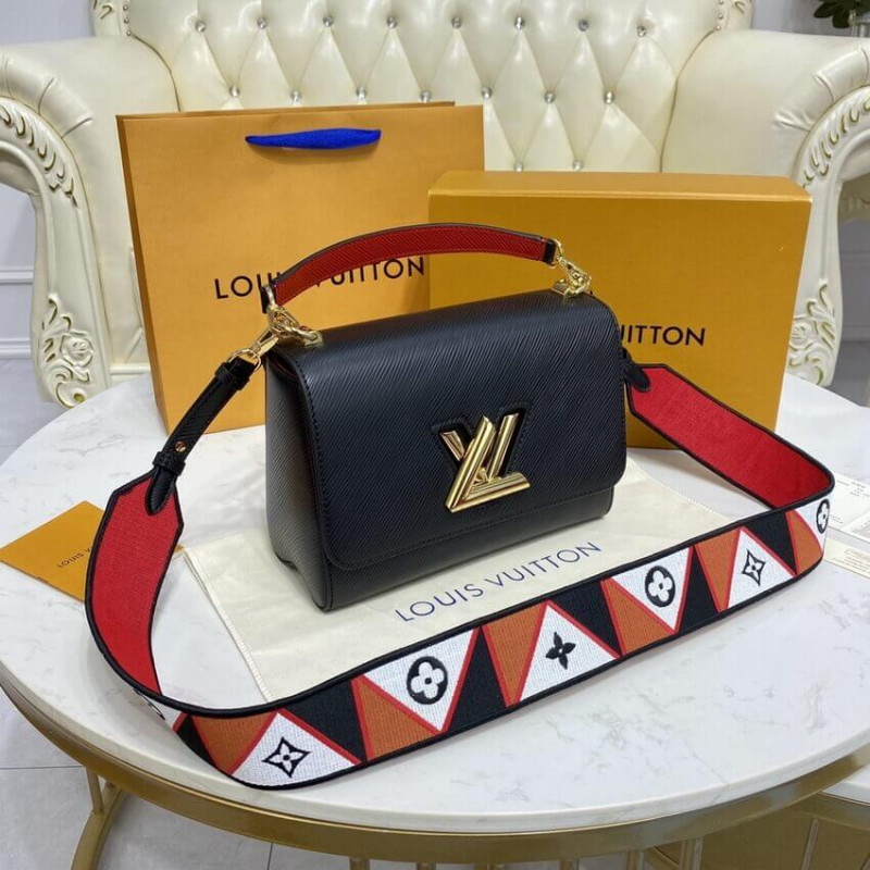 Replica Louis Vuitton Epi Leather Twist Mm M59027 Black