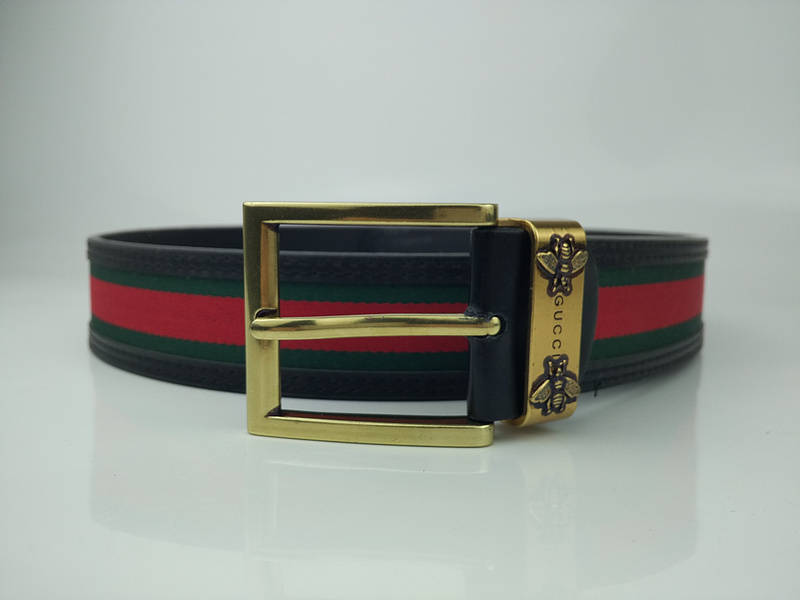 Replica Gucci Belt G333-75 Black 38Mm