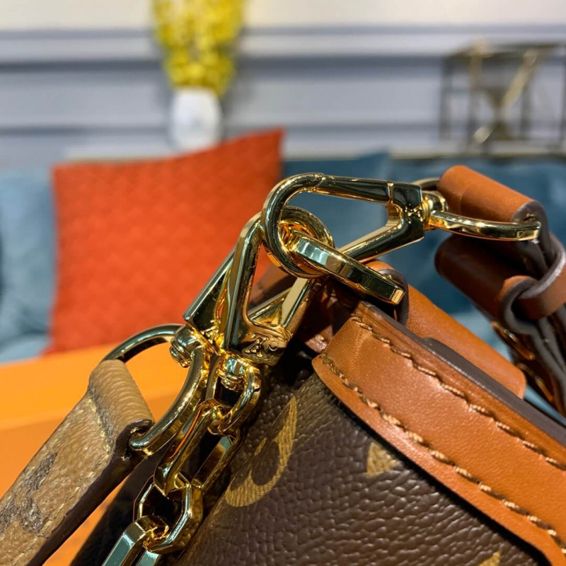 Replica Louis Vuitton Monogram Reverse Canvas Biface M44386