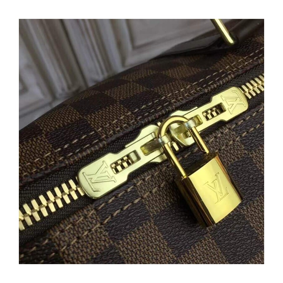 Replica Louis Vuitton Damier Ebene Canvas Keepall Bandouliere 50 N41427