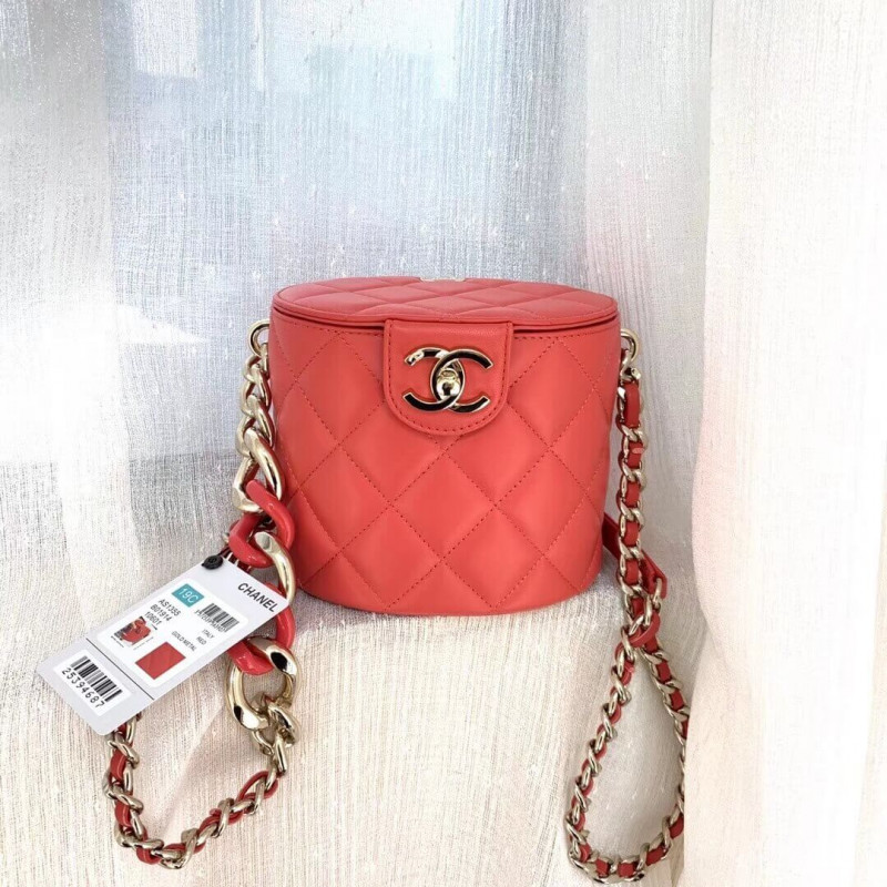 Replica Chanel Round Vanity Case As1355