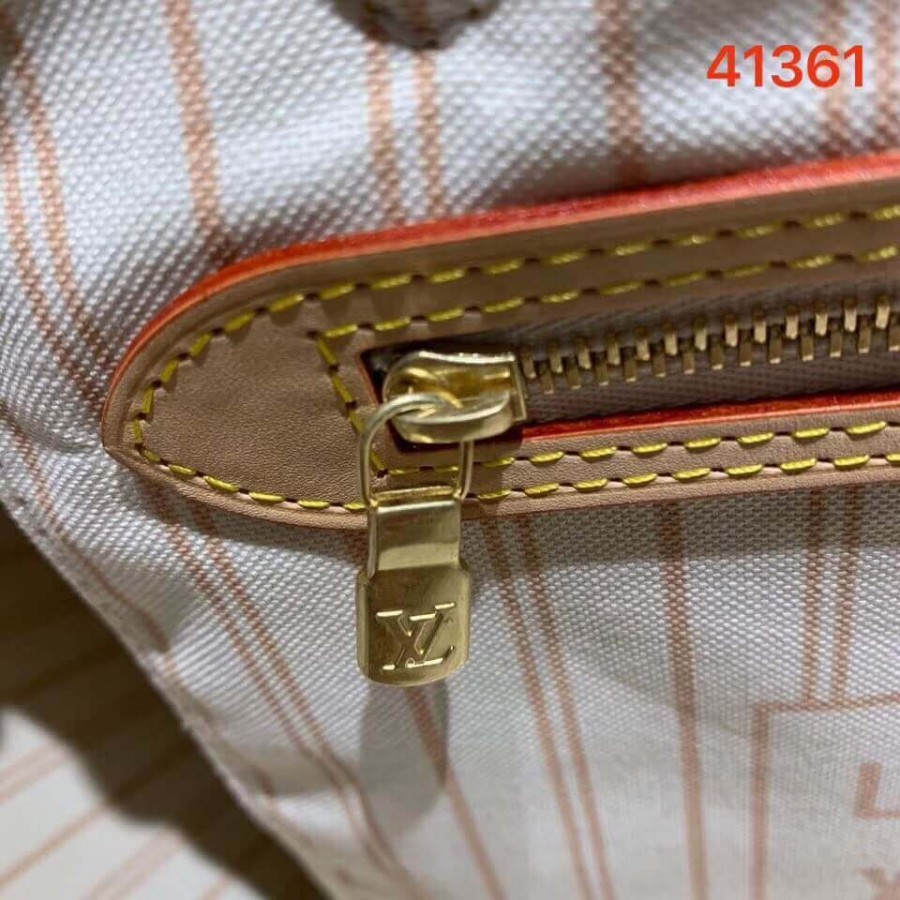 Replica Louis Vuitton Damier Azur Canvas Neverfull Mm N41361