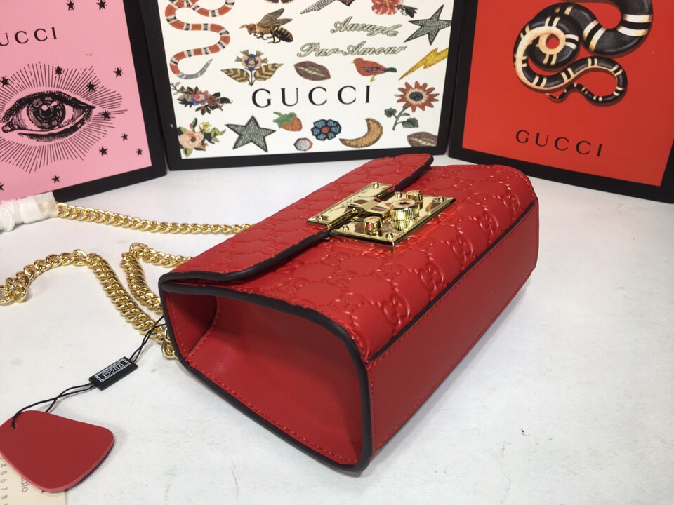 Replica Gucci Padlock Small Signature Shoulder Bag 409487