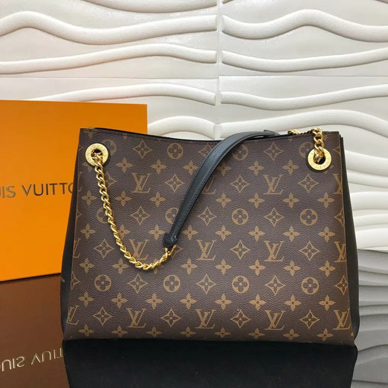 Replica Louis Vuitton Surene Mm-M43772 Black 36Cm