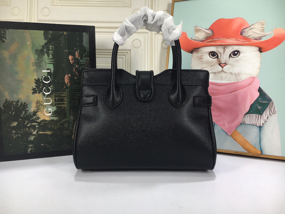Replica Gucci Small Top Handle Bag With Double G