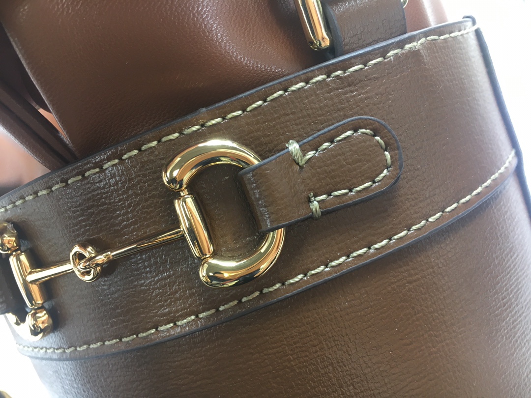 Replica Gucci Horsebit 1955 Small Bucket Bag 637115