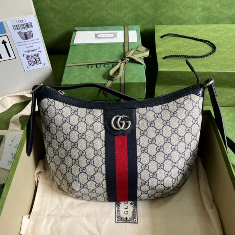 Replica Gucci Ophidia Gg Small Shoulder Bag 598125 In Blue