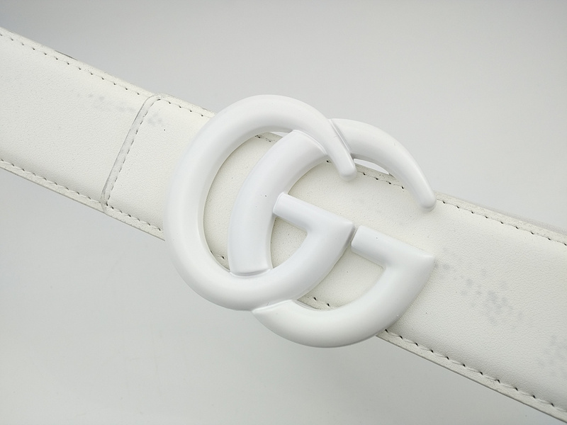 Replica Gucci Belt G323-75 White 38Mm