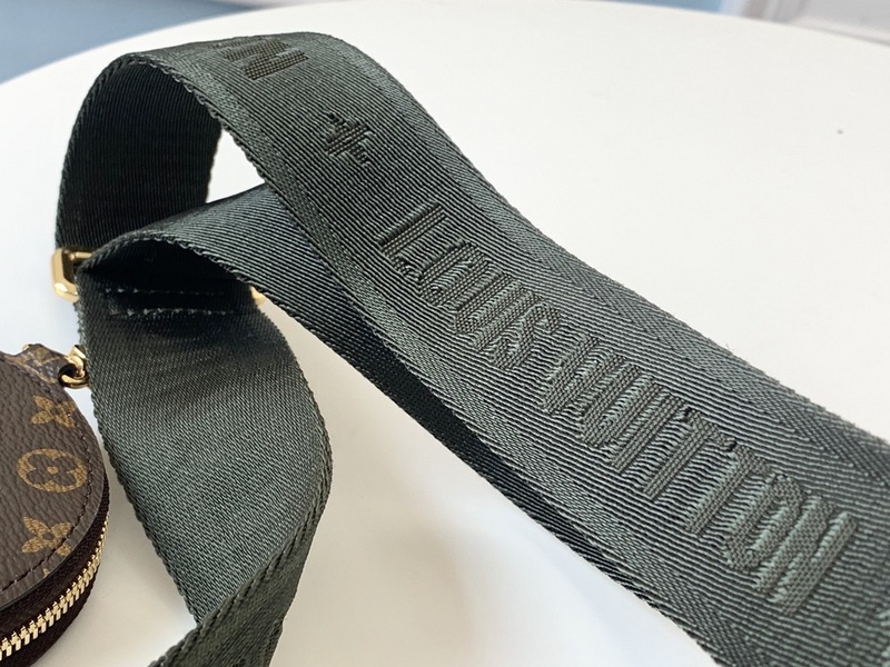 Replica Louis Vuitton Multi Pochette Accessoires-M44813 Green/Pink/Blue