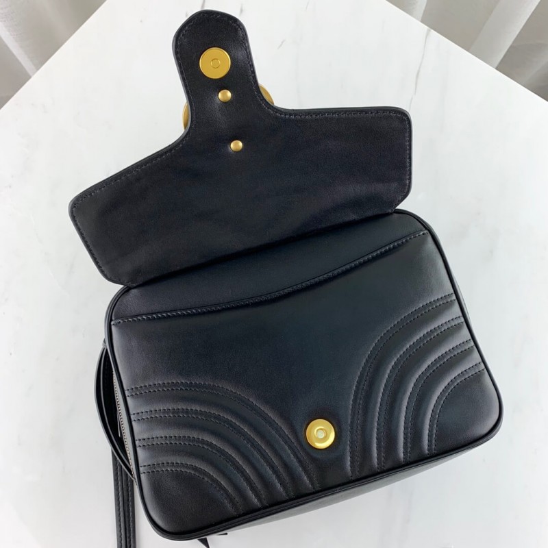 Replica Gucci Gg Marmont Matelasse Top Handle Bag 498100