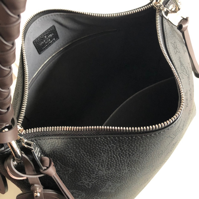 Replica Louis Vuitton Aaa-Beaubourg Hobo Mm-M56073 Black