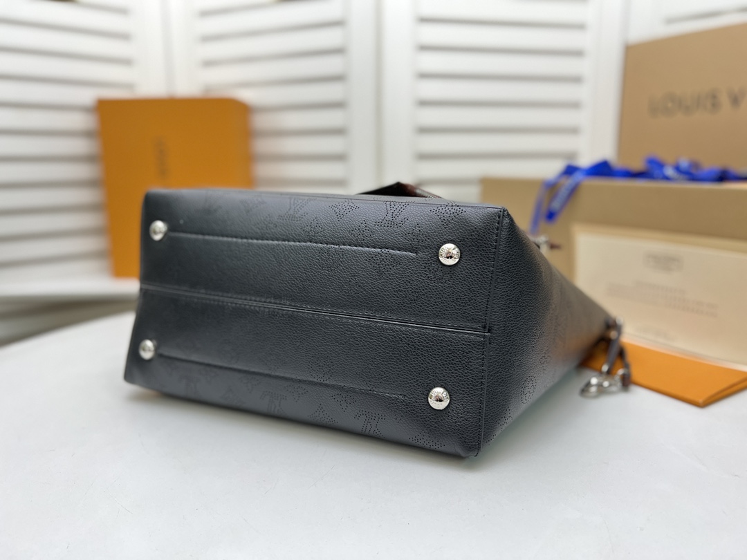 Replica Louis Vuitton Hina Mm- Black/Beige/Pink/White