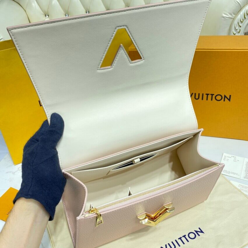 Replica Louis Vuitton Twist One Handle Mm M57090 Champagne Metallise