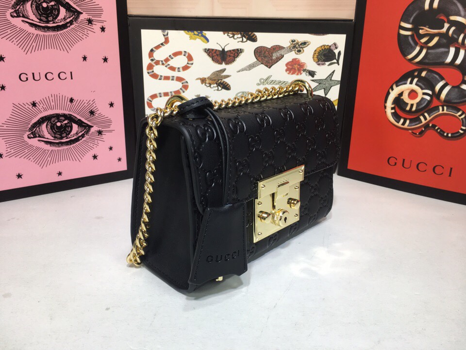 Replica Gucci Padlock Small Signature Shoulder Bag 409487