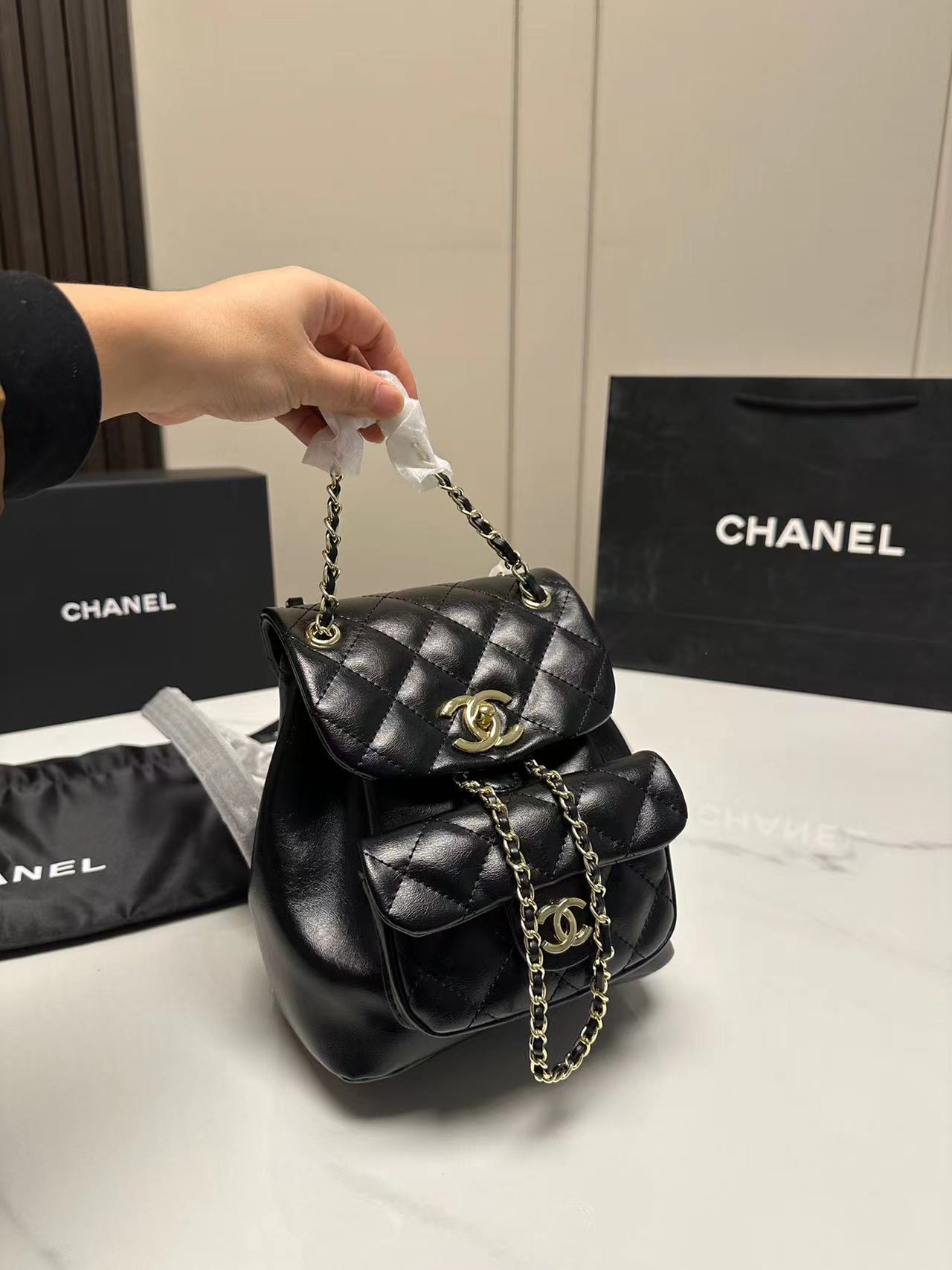 Replica Chanel Mini Duma BackpackAs2908