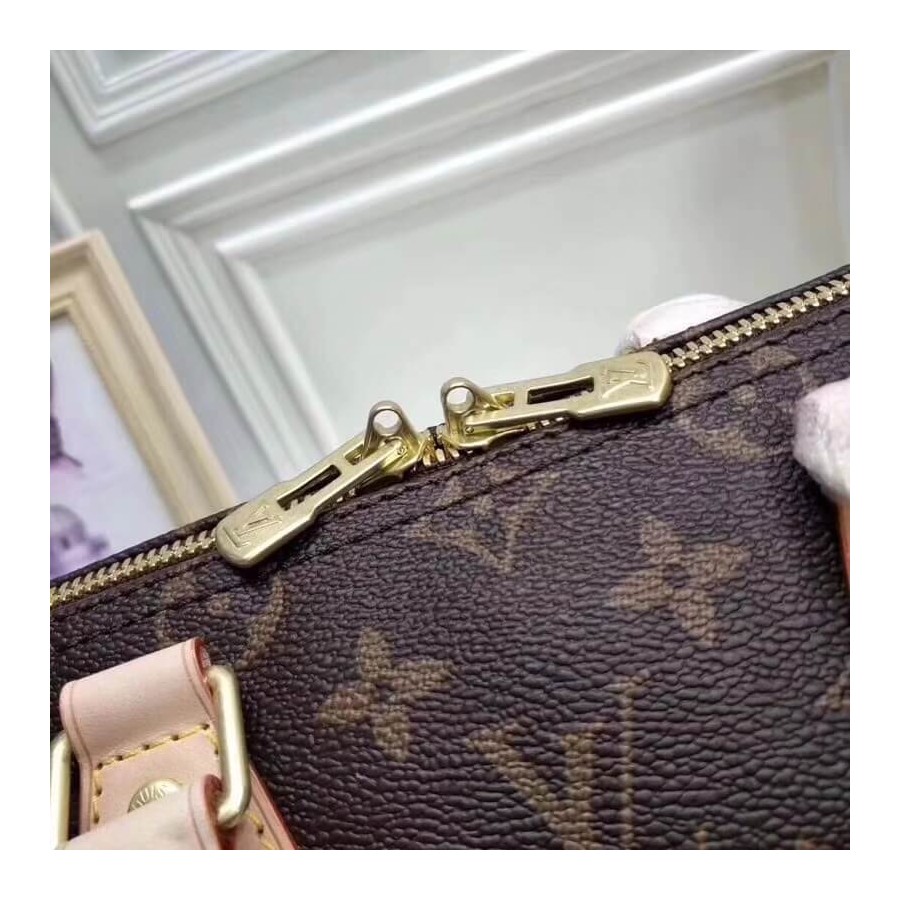 Replica Louis Vuitton Monogram Canvas Speedy Bandouliere 25 M41113