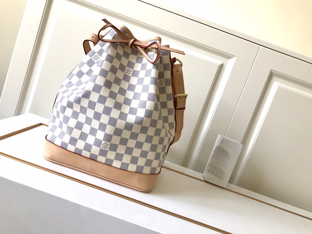 Replica Louis Vuitton Noe Damier Azur Canvas