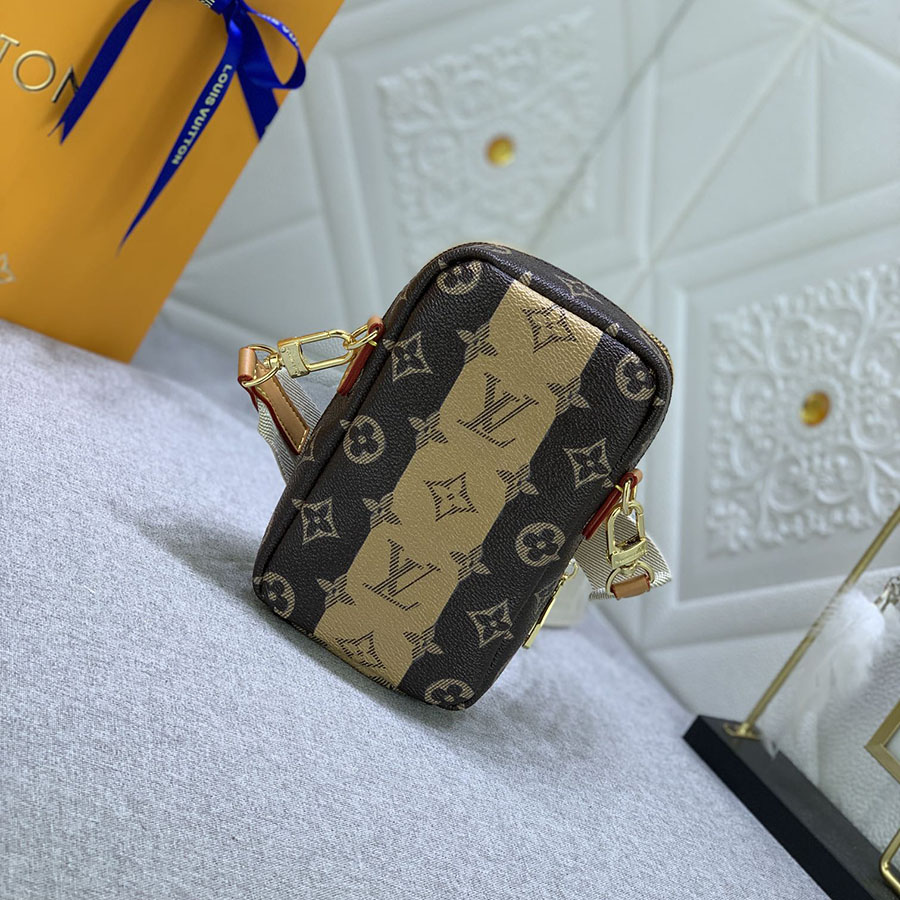 Replica Louis Vuitton Aaa-Double Phone Pouch Nm