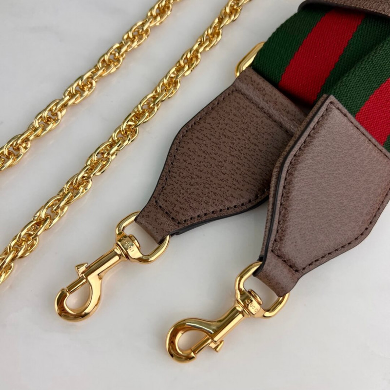 Replica Gucci Ophidia Small Tote With Web 693724 Brown