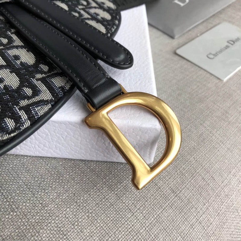 Replica Christian Dior Oblique Saddle Belt Bag S5632
