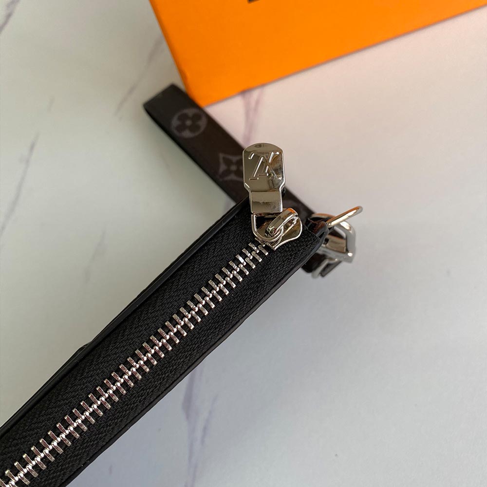 Replica Louis Vuitton Zippy Dragonne N60379-Blk