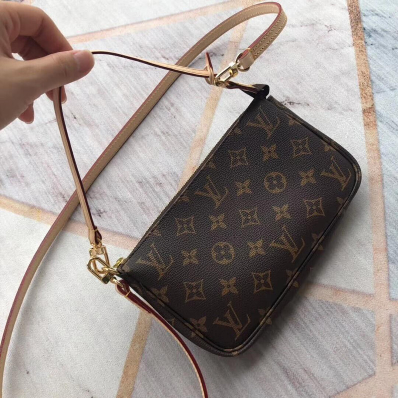 Replica Louis Vuitton Monogram Canvas Pochette Accessoires M40712/M51980