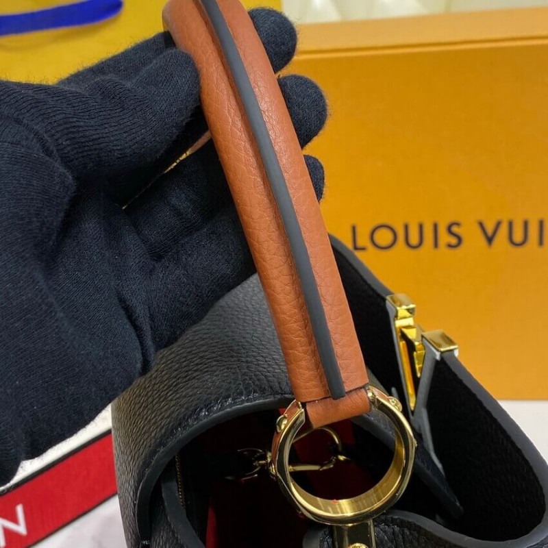 Replica Louis Vuitton Capucines Mm M59020 Noir/Rouge