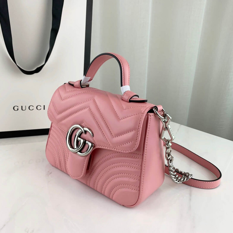 Replica Gucci Gg Marmont Top Handle Bag 22Cm 547260