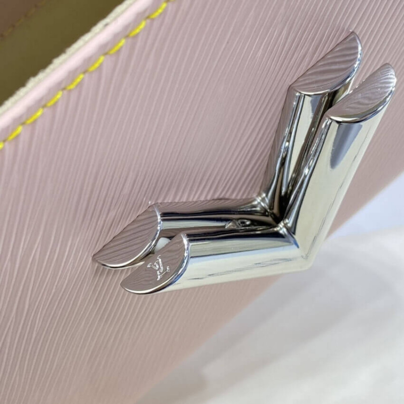 Replica Louis Vuitton Epi Leather Twist Mm M50282 Rose Ballerine