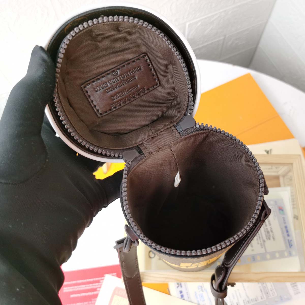 Replica Louis Vuitton Coffee Cup Pouch