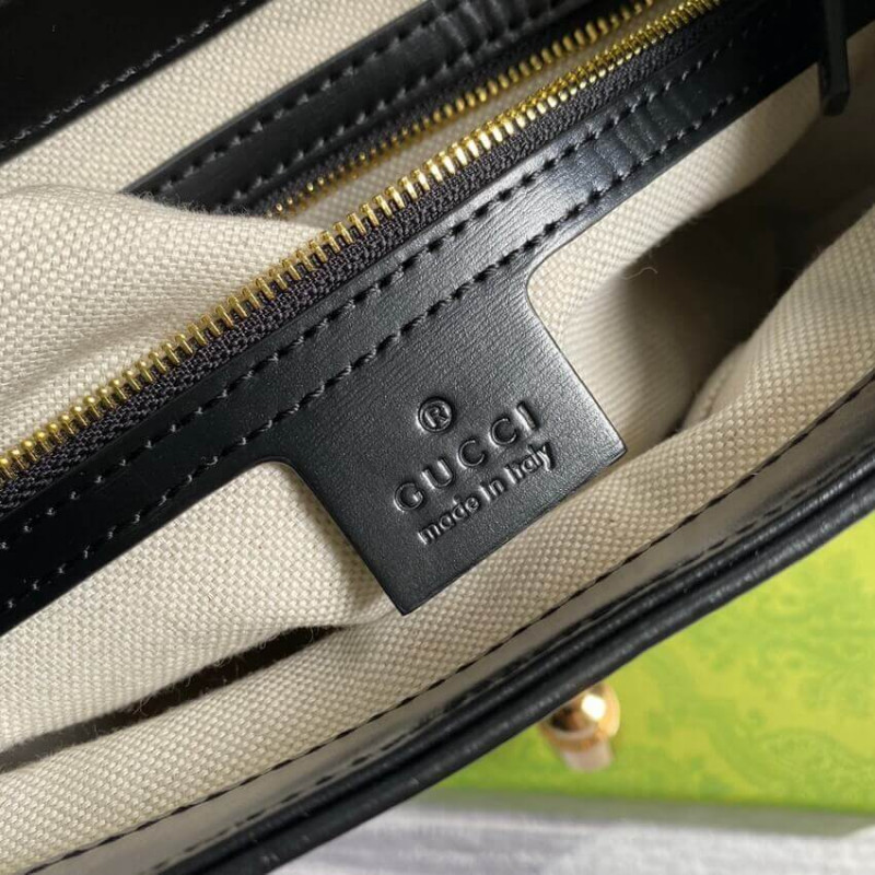 Replica Gucci Jackie 1961 Leather Small Shoulder Bag 636706