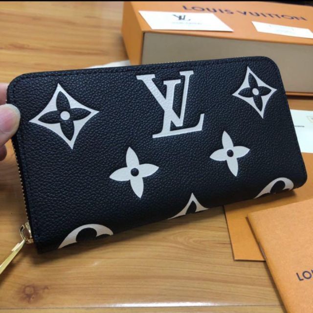 Replica Louis Vuitton Monogram Empreinte Leather Zippy Wallet M80481