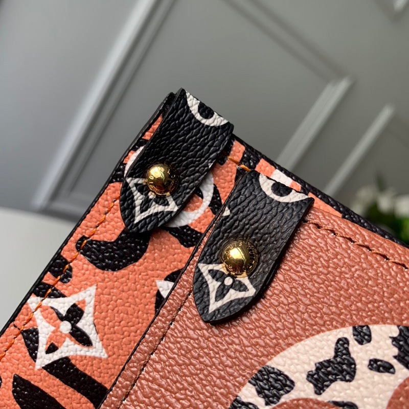 Replica Louis Vuitton Aaa-Onthego-M44570 Brown 41Cm