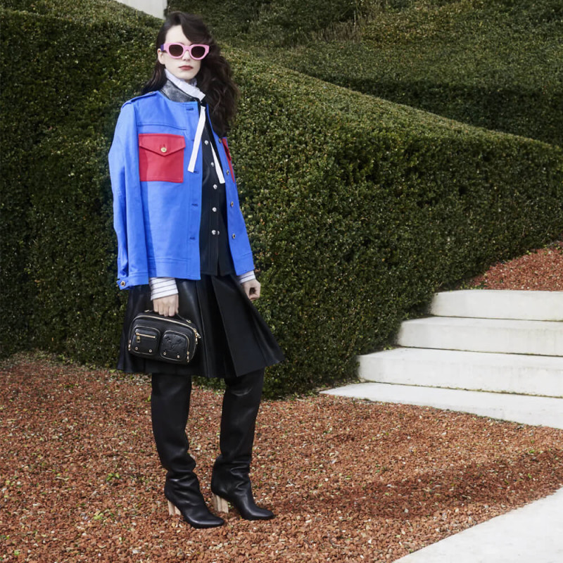 Replica Louis Vuitton Calfskin Leather Utility Crossbody M80450