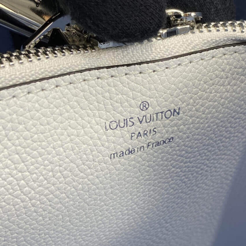 Replica Louis Vuitton Muria Bag Gradient Blue Mahina Leather M57853