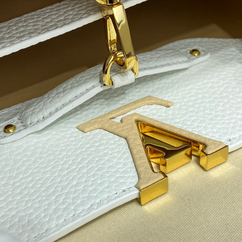 Replica Louis Vuitton Capucines Bb Bag M57941 White