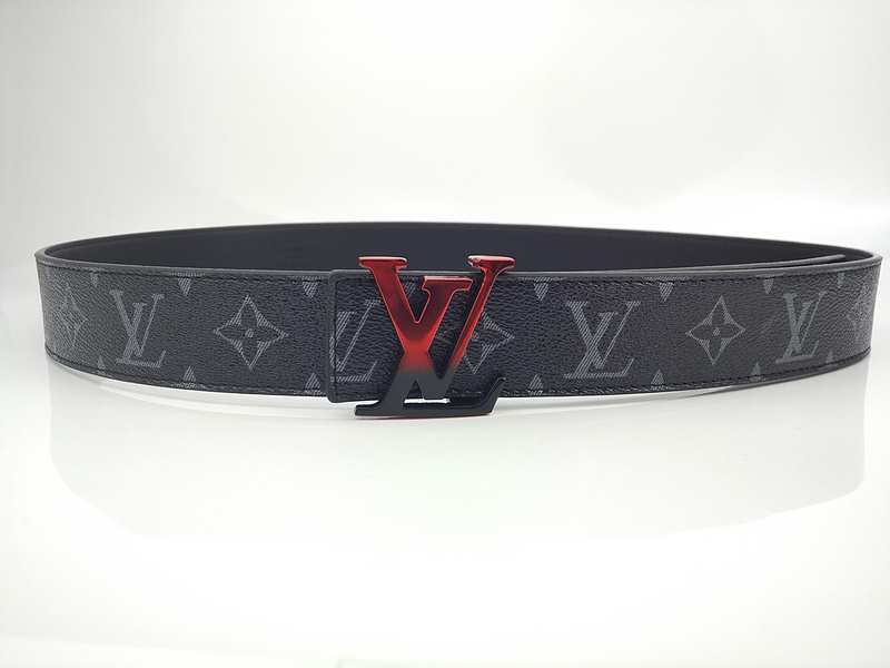Replica Louis Vuitton Belt L203-80 38Mm Red