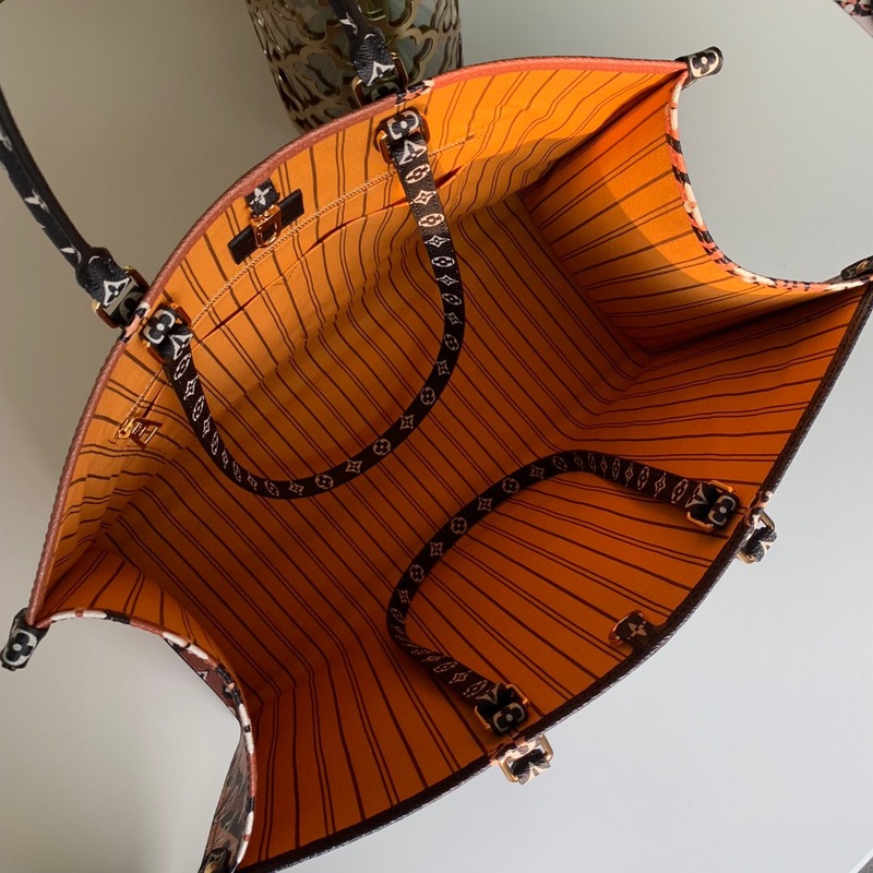 Replica Louis Vuitton Aaa-Onthego-M44570 Brown 41Cm