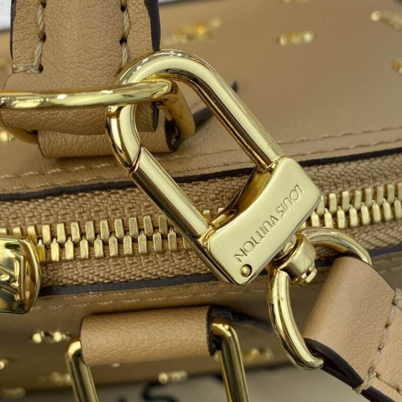 Replica Louis Vuitton Alma Bb Monogram Metal In Beige M58638