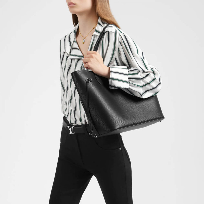 Replica Louis Vuitton Epi Leather Neverfull Mm M40392 Black