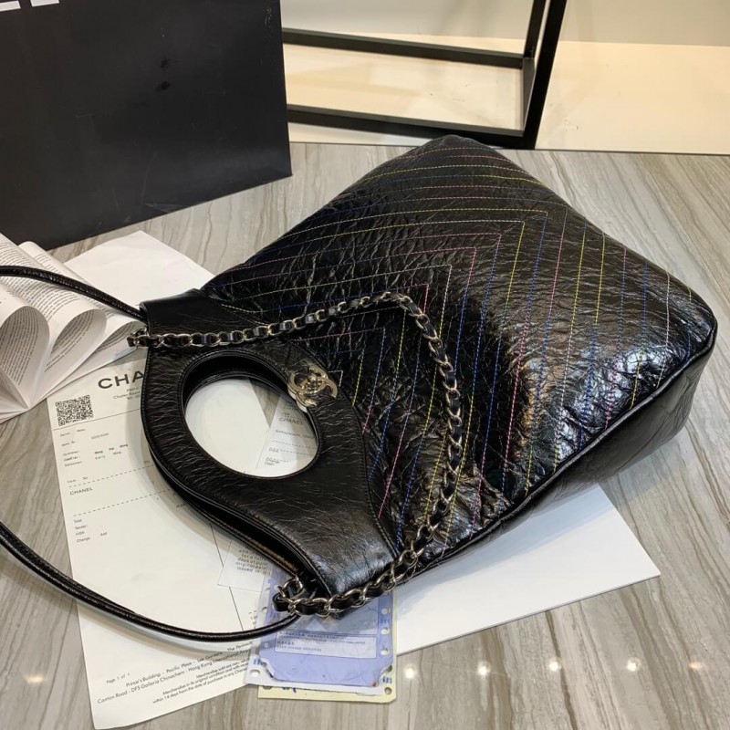 Replica Chanel Crumpled Calfskin Chanel 31 Shopping Bag 0091