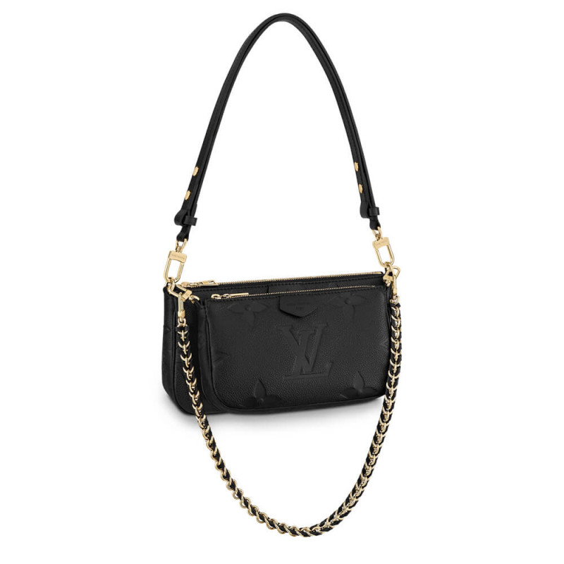 Replica Louis Vuitton Monogram Empreinte Multi Pochette Accessoires M80447 M80399