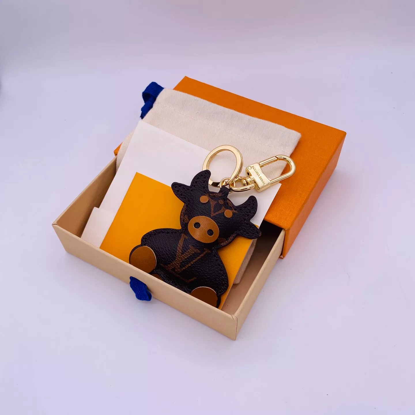 Replica Louis Vuitton Cute Calf Bag Charm And Key Holder