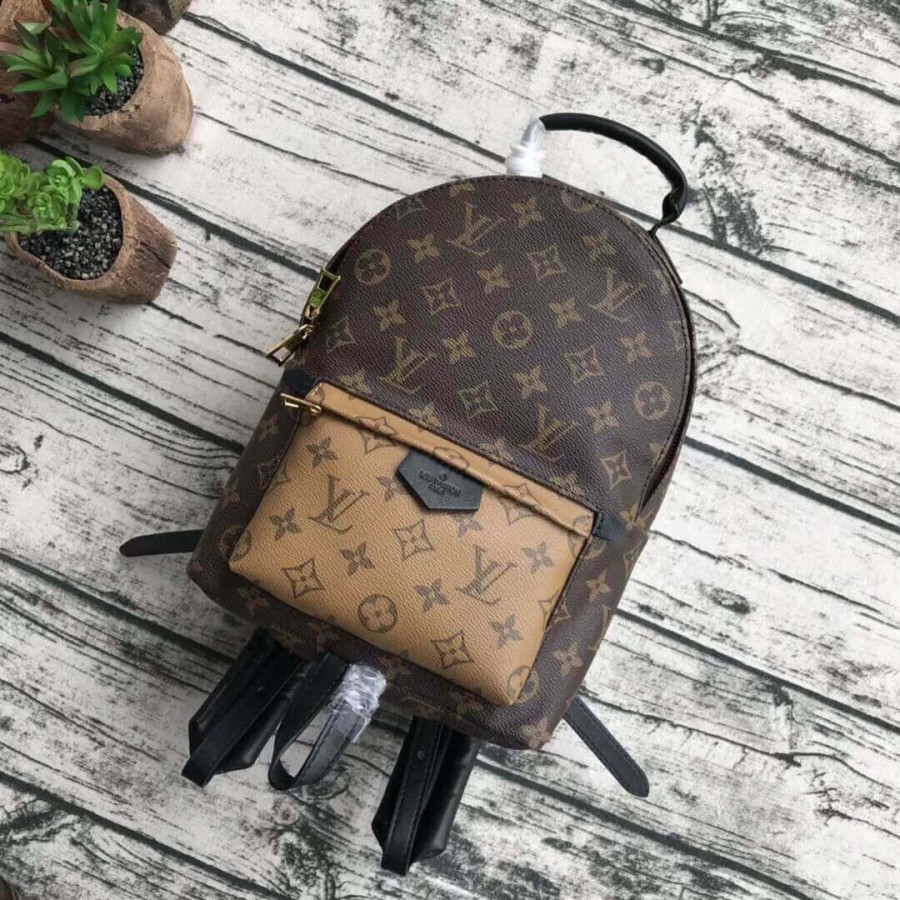 Replica Louis Vuitton Monogram Canvas Palm Springs Backpack Pm M43116
