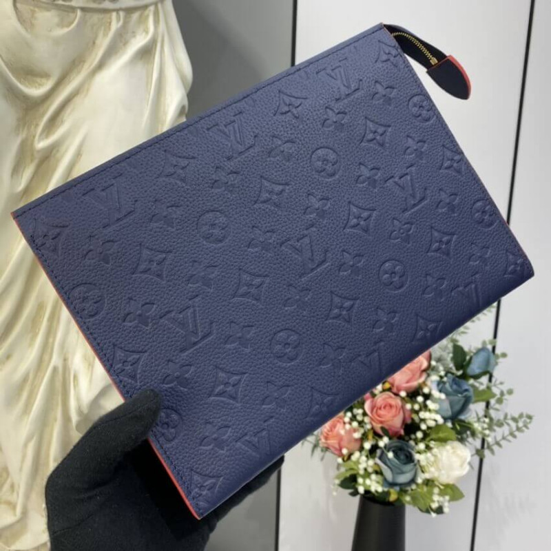 Replica Louis Vuitton Monogram Empreinte Pochette Toilette 26 M45665 M45666