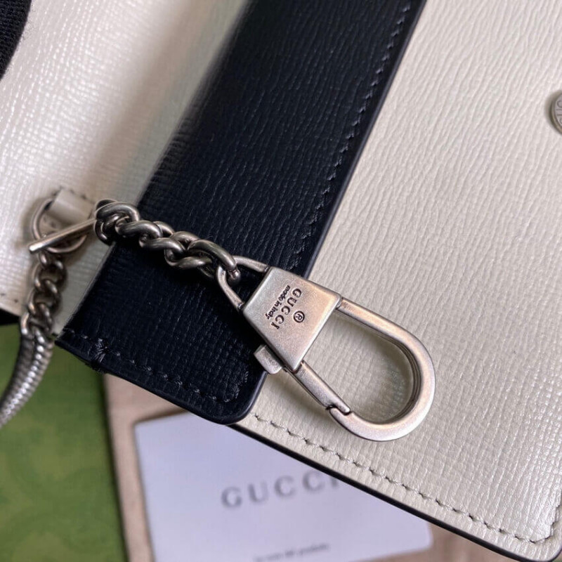 Replica Gucci Dionysus Super Mini Bag 476432 Orange White Leather